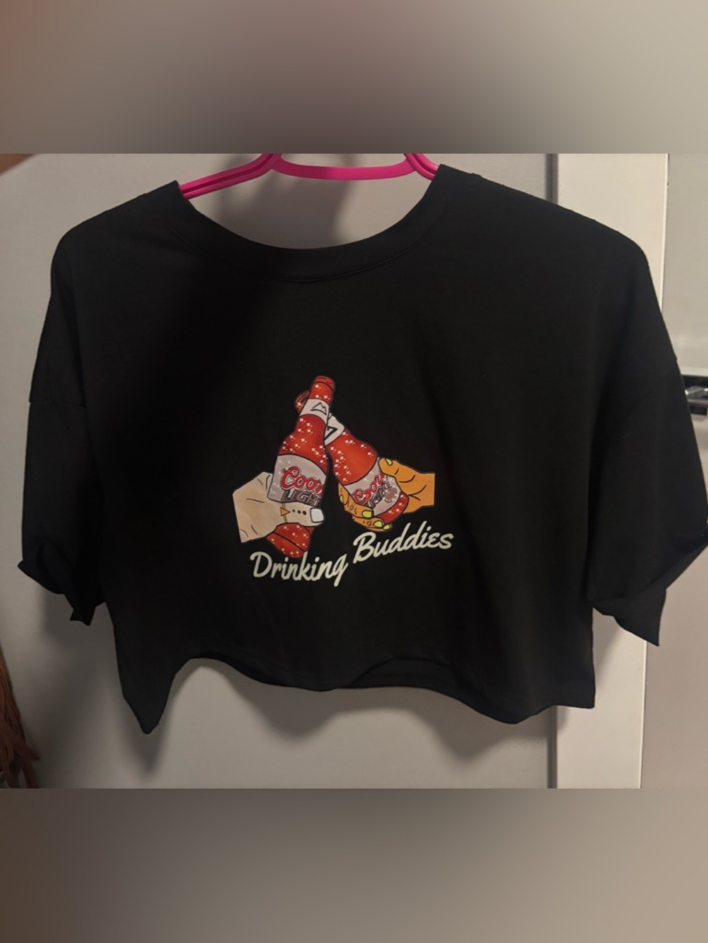 Cropped Graphic Top